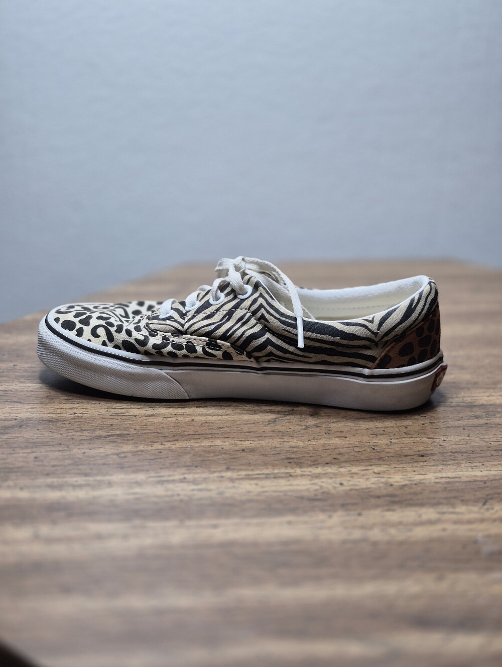 Vans Era Safari Animal Print Women's 7.5 Sneaker Skate Shoes -euc- - Picture 9 of 10